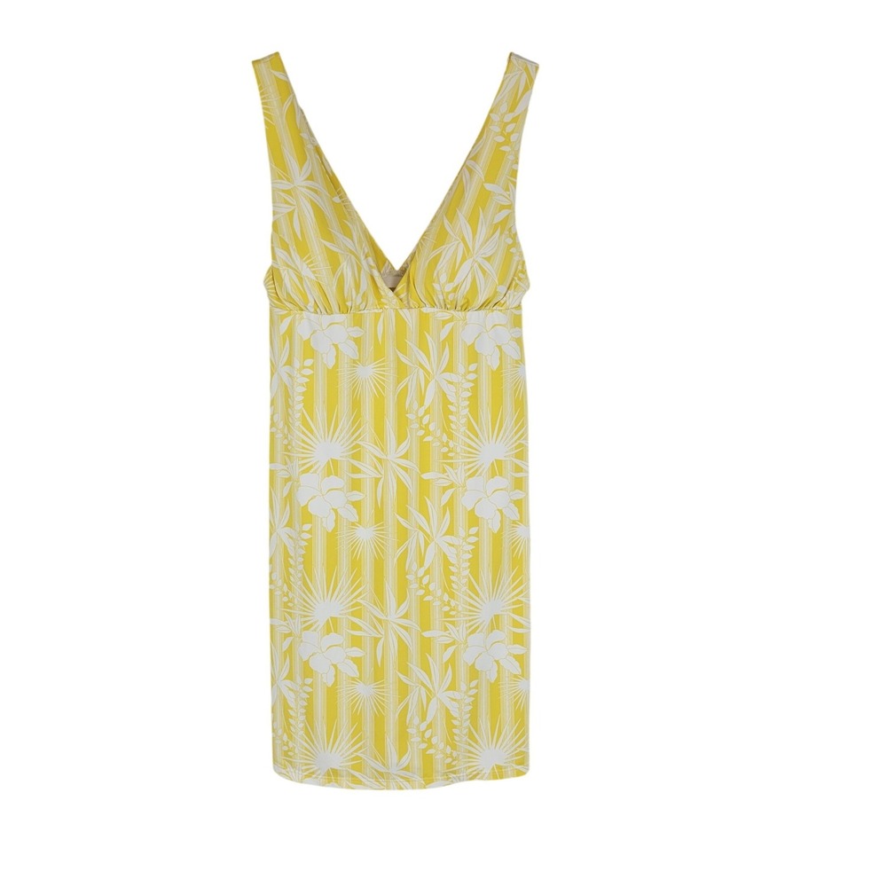 Carve Designs Yellow and White Floral Mini Dress